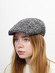 Кепка STETSON арт. 6210503 KENT HERRINGBONE (серый)
